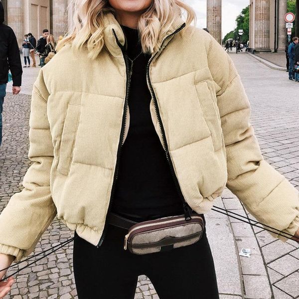 women's down & parkas women cotton coat long sleeve turn-down solid collar zipper casual autumn, winter outwear with pockets, Black
women's down & parkas women cotton coat long sleeve turn-down solid collar zipper casual autumn, winter outwear with pockets, Black