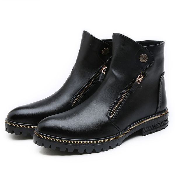 autumn winter shoes men motocycle boots warm plush for cold winter leather boots men ankle boots mens winter footwear, Black
autumn winter shoes men motocycle boots warm plush for cold winter leather boots men ankle boots mens winter footwear, Black