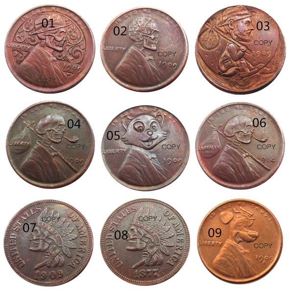 us(01-10) hobo nickel penny craft facing skull skeleton zombie copy coin pendant accessories coins
us(01-10) hobo nickel penny craft facing skull skeleton zombie copy coin pendant accessories coins