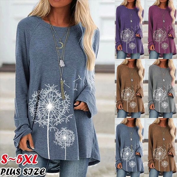 2019 mid- round collar printed sleeve loose 2019 t-shirt t-shirt sweater mid-long round collar printed long sleeve loose sweater, White
2019 mid- round collar printed sleeve loose 2019 t-shirt t-shirt sweater mid-long round collar printed long sleeve loose sweater, White