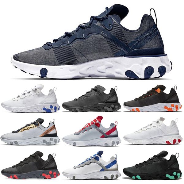 running shoes react element 55 for women men metallic gold game grey royal red walking jogging mens trainers sports sneakers 36-45
running shoes react element 55 for women men metallic gold game grey royal red walking jogging mens trainers sports sneakers 36-45