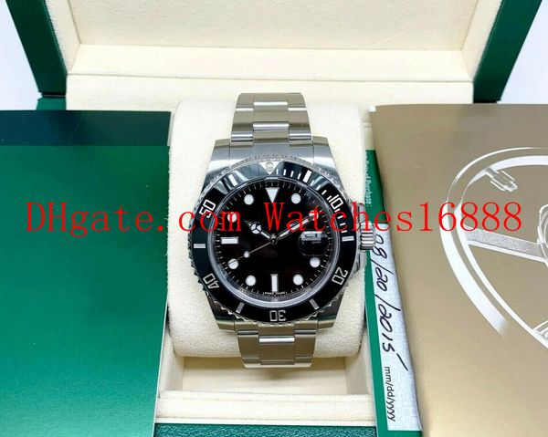 ceramic black date stainless steel automatic mechanical movement mens watch 116610ln 116610 men's watch with box, Slivery;brown
ceramic black date stainless steel automatic mechanical movement mens watch 116610ln 116610 men's watch with box, Slivery;brown