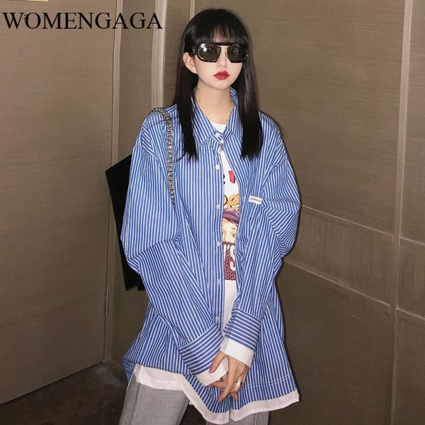 loose trend stripe fake two shirts loose plus size fashion streetwear wild simple womens and blouses spring new dmy4014, White
loose trend stripe fake two shirts loose plus size fashion streetwear wild simple womens and blouses spring new dmy4014, White