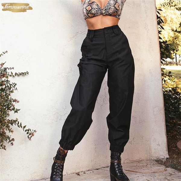 pants women high waist fashion casual solid elastic waist solid pockets pencil ol pants street cargo ankle length high pants, Black;white
pants women high waist fashion casual solid elastic waist solid pockets pencil ol pants street cargo ankle length high pants, Black;white