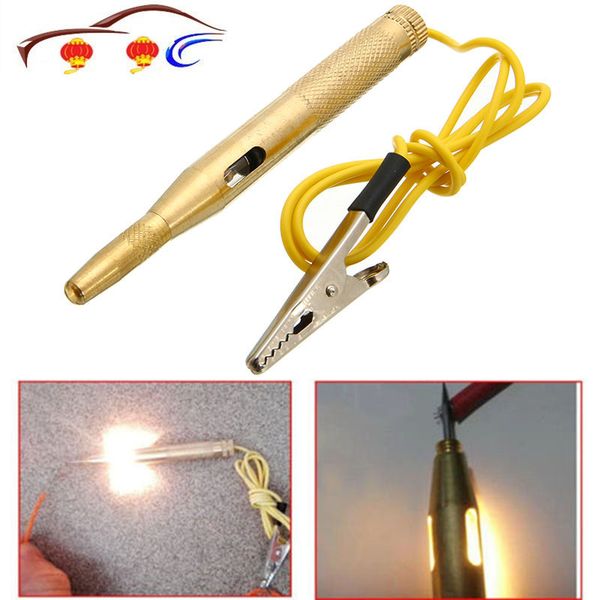 2018 durable car electrical tester dc 6-12v copper auto voltage circuit test pen pencil with probe car diagnostic testing tool
2018 durable car electrical tester dc 6-12v copper auto voltage circuit test pen pencil with probe car diagnostic testing tool