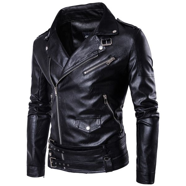 mens leather jacket wear harley motorcycle jackets biker youth men's big code keep warm leisure leather famous brand fashion luxury coa, Black
mens leather jacket wear harley motorcycle jackets biker youth men's big code keep warm leisure leather famous brand fashion luxury coa, Black