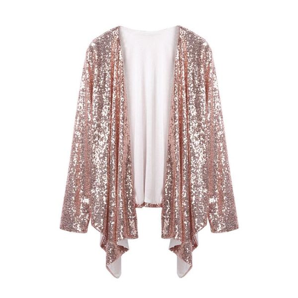 2019 cardigan women long sleeve solid sequined irregular cardigan cover up blouse 2018 spring fashion girl jacket vb7, Black;brown
2019 cardigan women long sleeve solid sequined irregular cardigan cover up blouse 2018 spring fashion girl jacket vb7, Black;brown