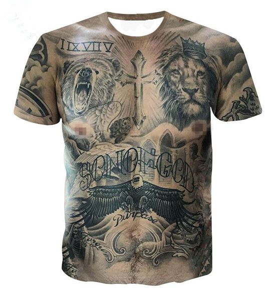 funny fashion animal lion tiger,eagle t shirt 3d print men/womens funny summer round collar short sleeve casual u1413, White;black
funny fashion animal lion tiger,eagle t shirt 3d print men/womens funny summer round collar short sleeve casual u1413, White;black