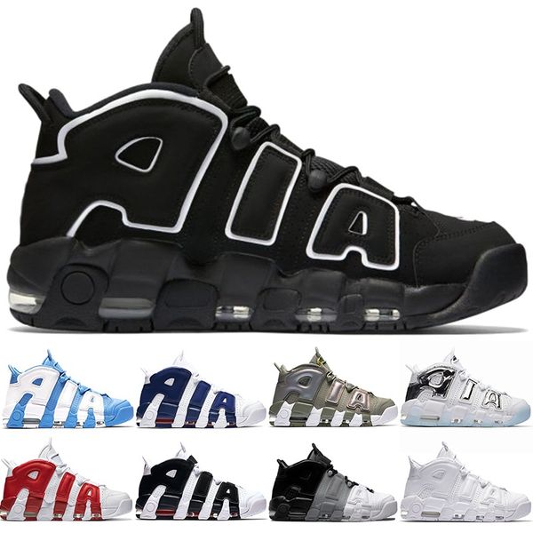 Air More Uptempo Мужчины Женщины Баскетбольные кроссовки Pippen Varsity Красный Трехместный Белый Черный UNC Радужный Хром Синий Спортивные спортивные кроссовки 36-47
Air More Uptempo Мужчины Женщины Баскетбольные кроссовки Pippen Varsity Красный Трехместный Белый Черный UNC Радужный Хром Синий Спортивные спортивные кроссовки 36-47