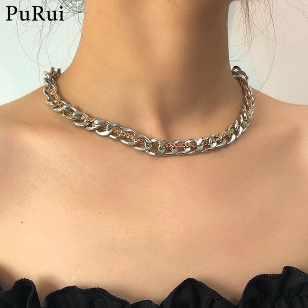 purui cuban link chain choker necklace hiphop gothic chunky twisted silver color men collar necklace fashion couple jewelry gift
purui cuban link chain choker necklace hiphop gothic chunky twisted silver color men collar necklace fashion couple jewelry gift