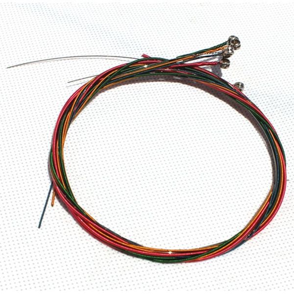 2018 good use 6 pcs/set rainbow colorful guitar strings e-a for acoustic folk guitar classic guitar
2018 good use 6 pcs/set rainbow colorful guitar strings e-a for acoustic folk guitar classic guitar