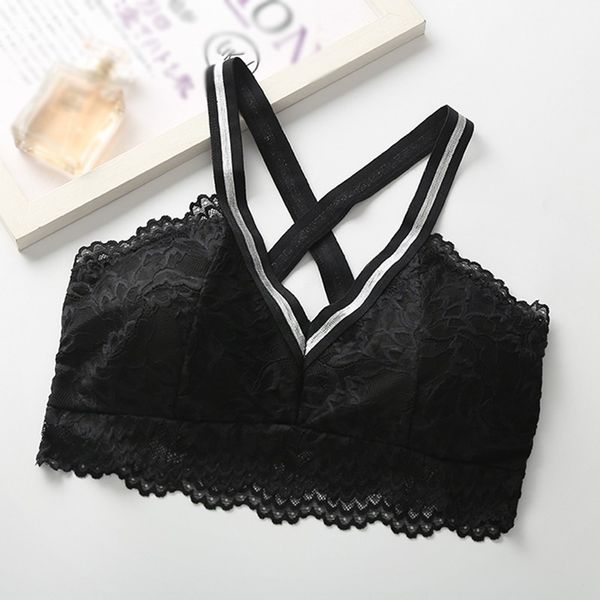 bras deep v beautiful back push up for women french style chest pad lace bralette underwear soft thin seamless, Red;black
bras deep v beautiful back push up for women french style chest pad lace bralette underwear soft thin seamless, Red;black
