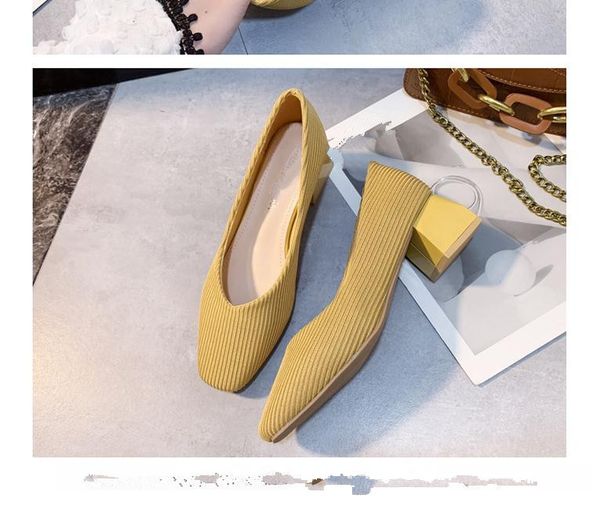 2020 spring and autumn with new style fashion middle heel coarse heel square head women's shoes @mqwbh762, Black
2020 spring and autumn with new style fashion middle heel coarse heel square head women's shoes @mqwbh762, Black