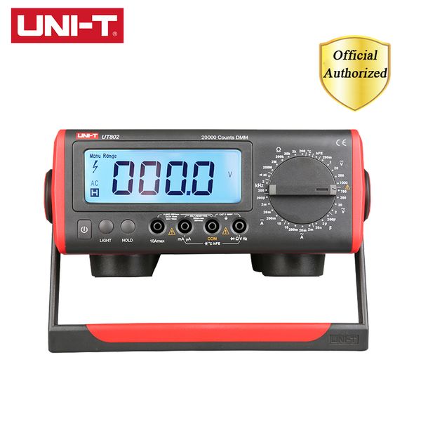 uni-t ut802 lcd display deskbenchdigital multimeters volt amp ohm capacitance hz 19999 counts tester high-accuracy
uni-t ut802 lcd display deskbenchdigital multimeters volt amp ohm capacitance hz 19999 counts tester high-accuracy