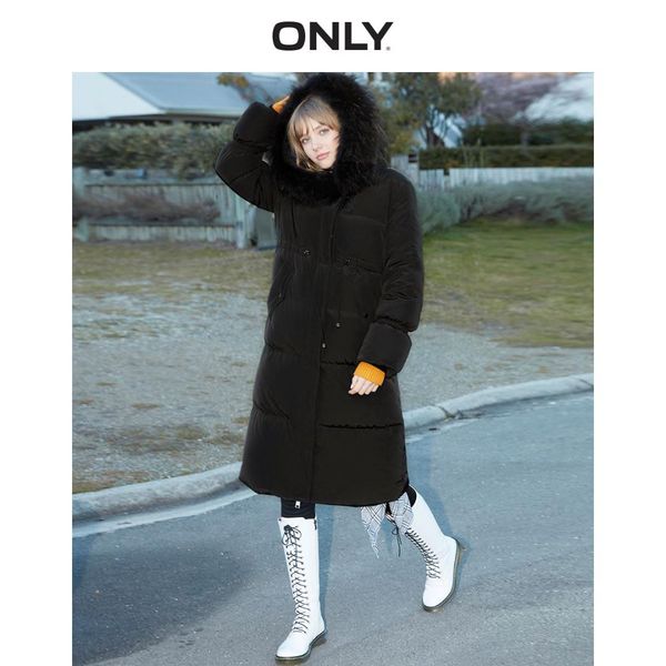 only2019 new winter detachable collars draw string waist long down jacket female | 119312525, Black
only2019 new winter detachable collars draw string waist long down jacket female | 119312525, Black