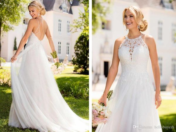 2019 new a line white tulle beach wedding dresses backless vestido de novia bridal wedding gown
2019 new a line white tulle beach wedding dresses backless vestido de novia bridal wedding gown