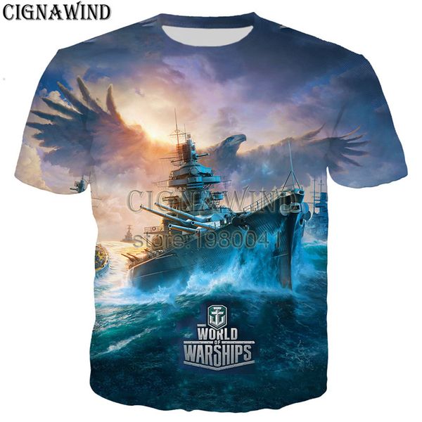 new summer women/men t shirt game world of warship 3d printed t-shirts casual harajuku style tshirt streetwear, White;black
new summer women/men t shirt game world of warship 3d printed t-shirts casual harajuku style tshirt streetwear, White;black