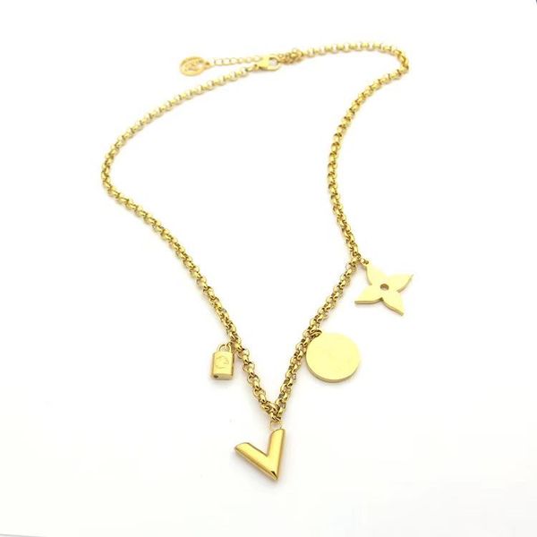 stainless steel jewelry designer necklaces fashion flower necklace iced out chains gold chain pendants initial letter necklace women chain
stainless steel jewelry designer necklaces fashion flower necklace iced out chains gold chain pendants initial letter necklace women chain