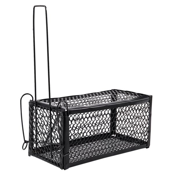humane rat cage trap live animal catcher no poison pest control indoor+outdoor black
humane rat cage trap live animal catcher no poison pest control indoor+outdoor black