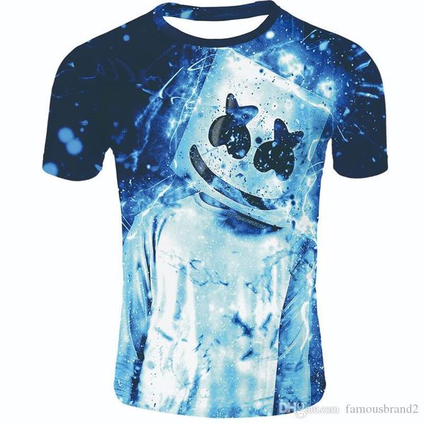 dj marshmello 3d цифровой печать мужского tshits мода с коротким рукавом o шеи мультфильм пара топы мужской одежды, White;black
dj marshmello 3d цифровой печать мужского tshits мода с коротким рукавом o шеи мультфильм пара топы мужской одежды, White;black