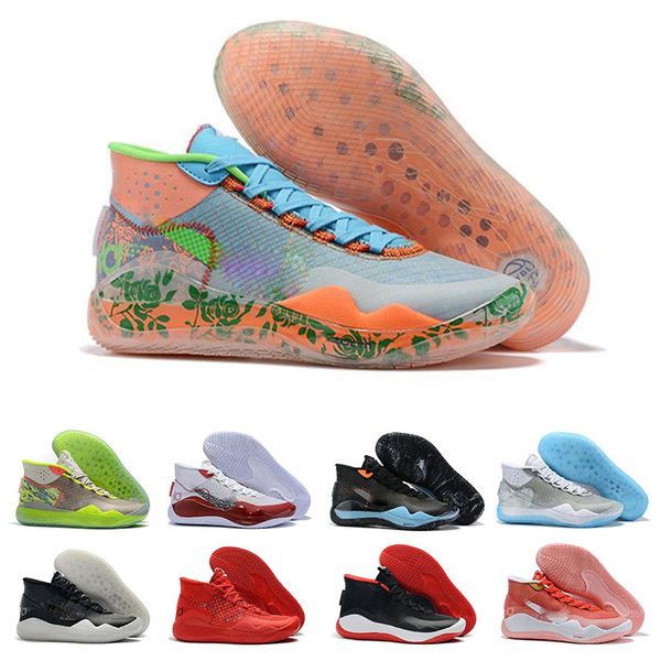 2019 KD 12 Men Basketball Shoes Kevin Durant XII Flower Orange Triple Black 12s Mens Trainers Designer Sports Sneakers Size 7-12 Chaussures
2019 KD 12 Men Basketball Shoes Kevin Durant XII Flower Orange Triple Black 12s Mens Trainers Designer Sports Sneakers Size 7-12 Chaussures