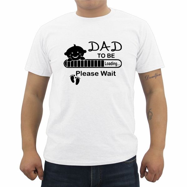 summer new dad to be funny expecting baby loading t shirts men's casual short sleeve o neck fashion cotton male t-shirts, White;black
summer new dad to be funny expecting baby loading t shirts men's casual short sleeve o neck fashion cotton male t-shirts, White;black