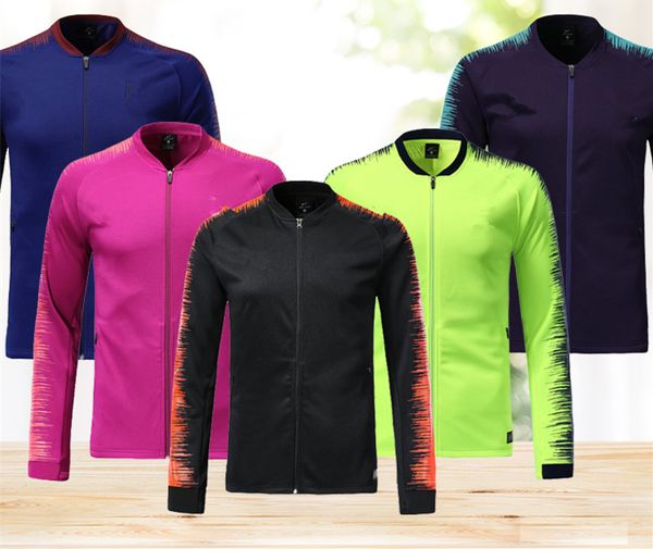 men football jacket 2018 2019 soccer sweaters sport jackets zipper football shirts sporting jerseys futbol training uniforms, Black;red
men football jacket 2018 2019 soccer sweaters sport jackets zipper football shirts sporting jerseys futbol training uniforms, Black;red