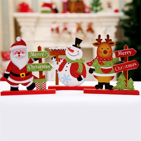 рождество санта-клаус вуд elk снеговика xmas дома стол украшения из дерева crafts витрина декор ноэль новый год украшения
рождество санта-клаус вуд elk снеговика xmas дома стол украшения из дерева crafts витрина декор ноэль новый год украшения