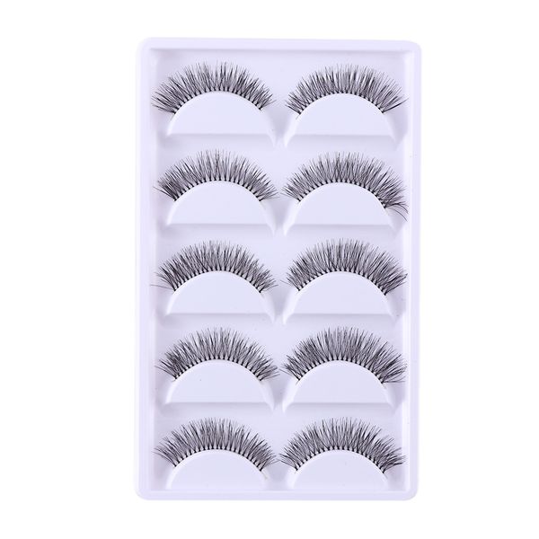 5pairs/set natural black long sparse cross false eyelashes fake eye lashes extensions makeup tools thickening false eyelashes
5pairs/set natural black long sparse cross false eyelashes fake eye lashes extensions makeup tools thickening false eyelashes