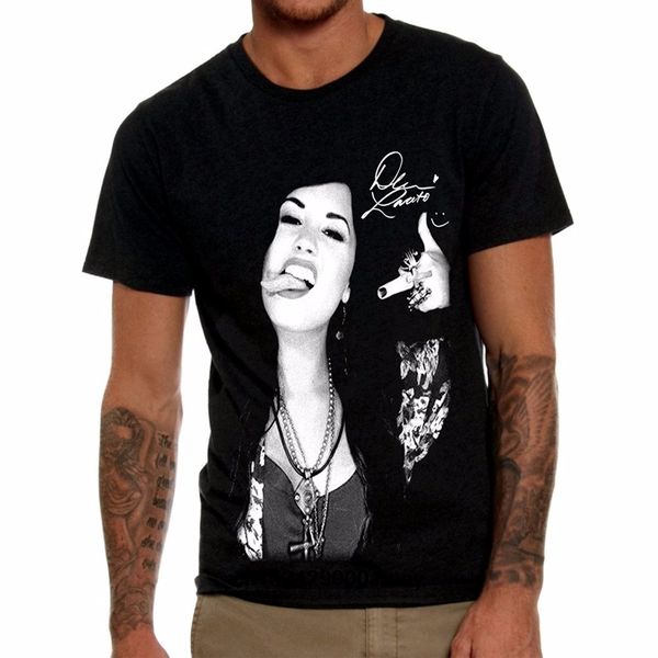2018 casual cool demi lovato cute love t shirt short men crew neck, White;black