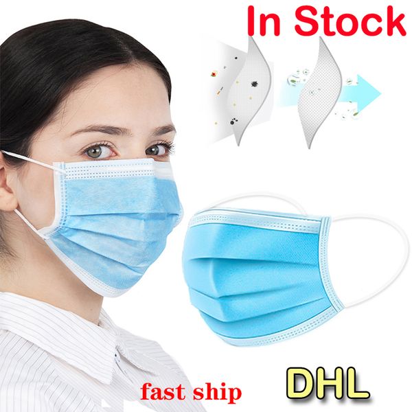 In Stock DHL Protective Masks Disposable 3 Layers Dust-proof Mask Facial Anti-fog Prevent Protective Cover Masks
In Stock DHL Protective Masks Disposable 3 Layers Dust-proof Mask Facial Anti-fog Prevent Protective Cover Masks