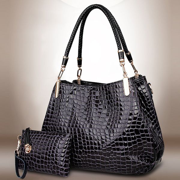 2pcs women handbags female tote bag crocodile big shoulder bags coin/wallet bag ladies messenger leather crossbody composite bag
2pcs women handbags female tote bag crocodile big shoulder bags coin/wallet bag ladies messenger leather crossbody composite bag