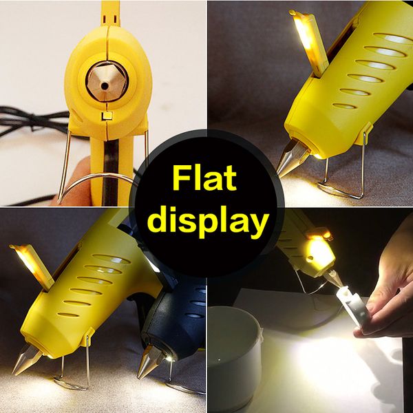 1pc 11mm us plug with lamp melt glue gun 60-100w dual power manual with switch dispensing equipment
1pc 11mm us plug with lamp melt glue gun 60-100w dual power manual with switch dispensing equipment