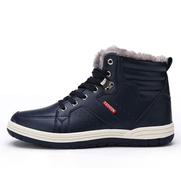 men winter boots cow suede snow boots with fur warm outdoor work ankle protect zapatos hombre big size 39-48, Black
men winter boots cow suede snow boots with fur warm outdoor work ankle protect zapatos hombre big size 39-48, Black