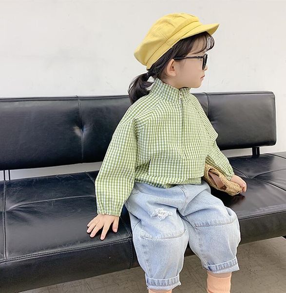 2020 new wholesale girls boys plaid coat spring full sleeve kids jacket 2-7t hm752, Blue;gray
2020 new wholesale girls boys plaid coat spring full sleeve kids jacket 2-7t hm752, Blue;gray