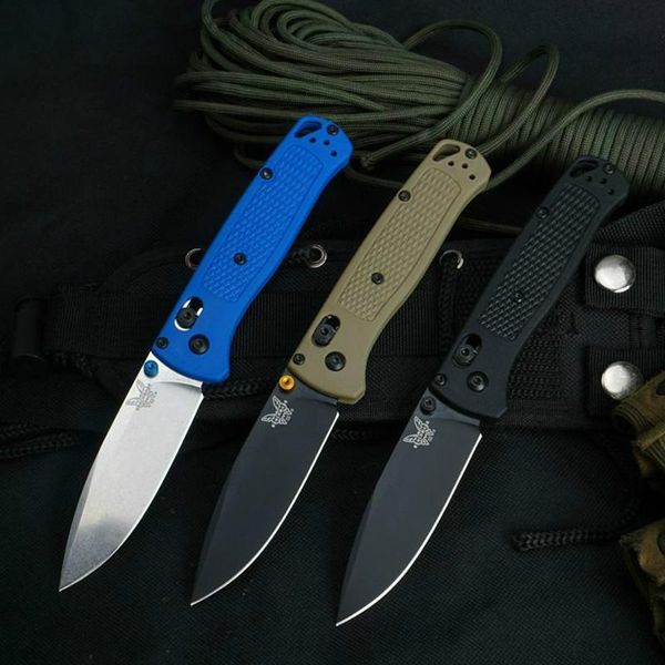 

Benchmade Bugout BM535 AXIS Folding Pocket Knife Polymer Handle S30V Blade Outdoor Camping Mini EDC Butterfly Knife