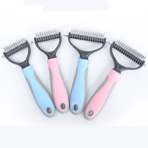 Pet Dogs Hair Removal Comb Cat Dog Fur Trimming Dematting Deshedding Brush Pet Grooming Tool Matted Long Hair Curly Comb BH2297 TQQ
Pet Dogs Hair Removal Comb Cat Dog Fur Trimming Dematting Deshedding Brush Pet Grooming Tool Matted Long Hair Curly Comb BH2297 TQQ