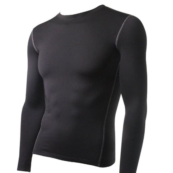 running jerseys winter and cashmere pro men's tight-fitting sports fitness long-sleeved t-shirt shirt, Black;blue
running jerseys winter and cashmere pro men's tight-fitting sports fitness long-sleeved t-shirt shirt, Black;blue