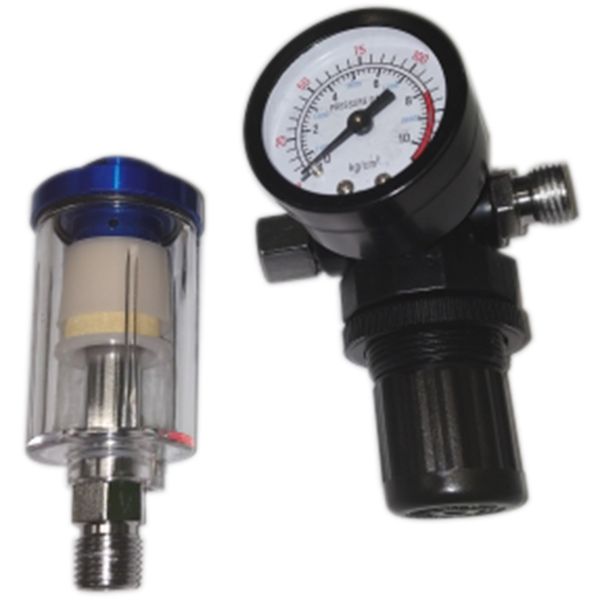 spray air regulator pressure gauge & 1/4 inch mini inline air filter separator adjust pressure regulator gauge
spray air regulator pressure gauge & 1/4 inch mini inline air filter separator adjust pressure regulator gauge