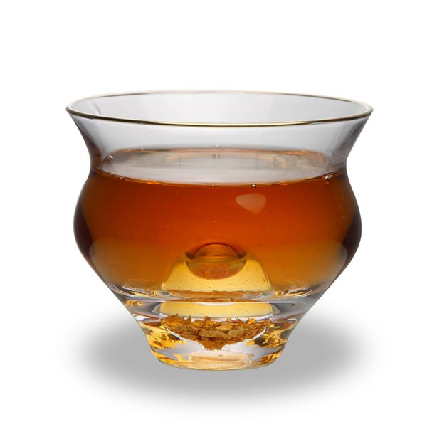 set of 2pcs new fashion lead crystal glass for vodka handmade blown goldleaf chinese wine sglass or for tea 80ml/2.7oz
set of 2pcs new fashion lead crystal glass for vodka handmade blown goldleaf chinese wine sglass or for tea 80ml/2.7oz