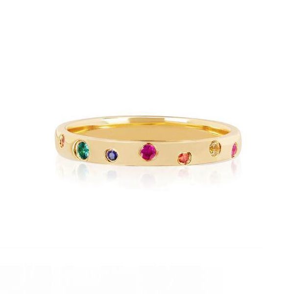 simple gold band ring fashion jewelry paved rainbow cz cubic zirconia classic simple band finger rings, Slivery;golden
simple gold band ring fashion jewelry paved rainbow cz cubic zirconia classic simple band finger rings, Slivery;golden