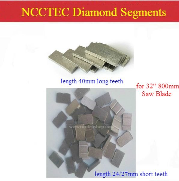 ncctec diamond segments teeth tooth heads for diameter 32'' inch 800mm saw blade cutting disc disk wheel plate ing
ncctec diamond segments teeth tooth heads for diameter 32'' inch 800mm saw blade cutting disc disk wheel plate ing