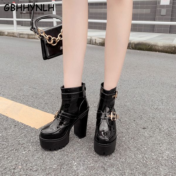 snowboots fashion fall women shoes ankle boots high heels motorcycle furry boots women chunky heel fall booties lja857, Black 
snowboots fashion fall women shoes ankle boots high heels motorcycle furry boots women chunky heel fall booties lja857, Black