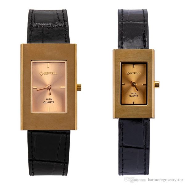 bewell brand stainless steel watch fashion square couple watch leather belt waterproof quartz watch, Black;brown
bewell brand stainless steel watch fashion square couple watch leather belt waterproof quartz watch, Black;brown