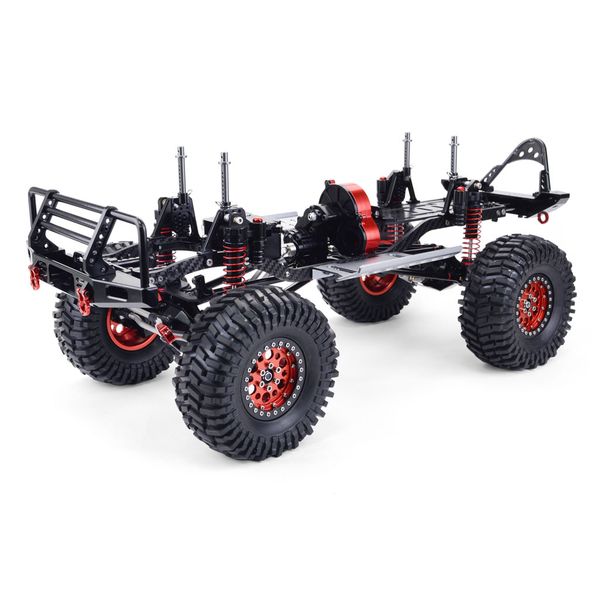 1/10 Model Climbing Car 313 Wheelbase Scx10 Ii With Reverse Wave Box 90046 Door Bridge Frame