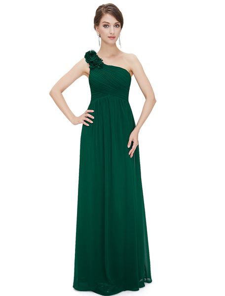 simple dark green chiffon one shoulder a line bridesmaids' dresses with zipper back crystal beaded backless wedding guest gowns, White;pink
simple dark green chiffon one shoulder a line bridesmaids' dresses with zipper back crystal beaded backless wedding guest gowns, White;pink