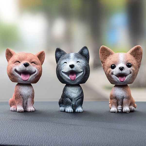 car ornaments cute cartoon shaking head dog doll automobile dashboard decoration puppy toys auto interior decor accessories gift
car ornaments cute cartoon shaking head dog doll automobile dashboard decoration puppy toys auto interior decor accessories gift