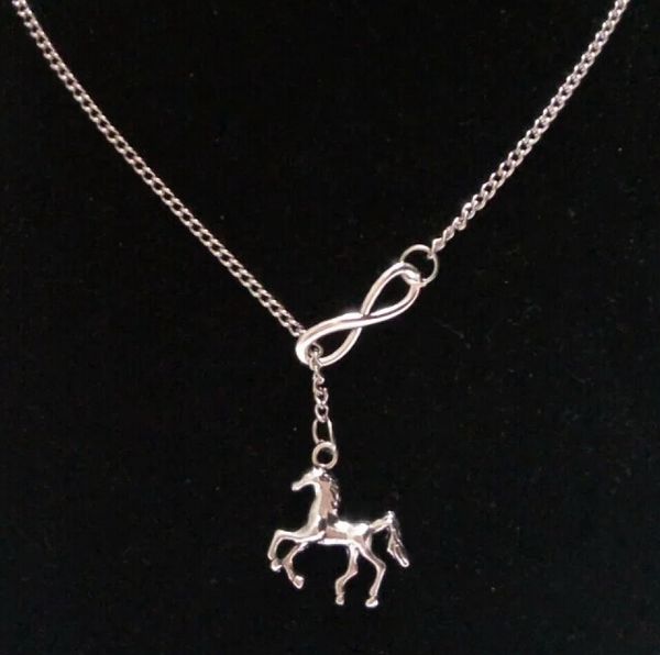 50cm new fashion jewelery vintage silver"alloy beautiful horse"& lucky 8 charms pendant statement necklace gift x90
50cm new fashion jewelery vintage silver"alloy beautiful horse"& lucky 8 charms pendant statement necklace gift x90