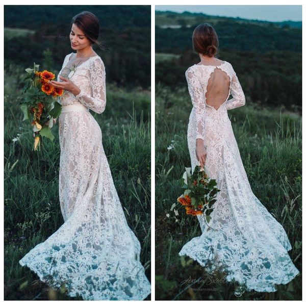 sheer long sleeves lace wedding dresses 2020 modest customized honor of maid robe de bridal gowns formal open back, White
sheer long sleeves lace wedding dresses 2020 modest customized honor of maid robe de bridal gowns formal open back, White