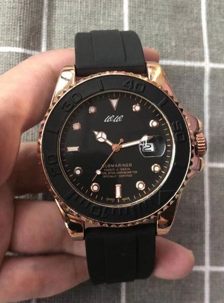 new quartz rose gold watch black ceramic rubber belt men's watch 40mm, Slivery;brown
new quartz rose gold watch black ceramic rubber belt men's watch 40mm, Slivery;brown